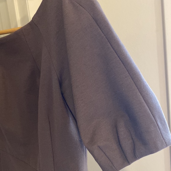 Banana Republic brown sheath short sleeve crew neck dress - Picture 5 of 10